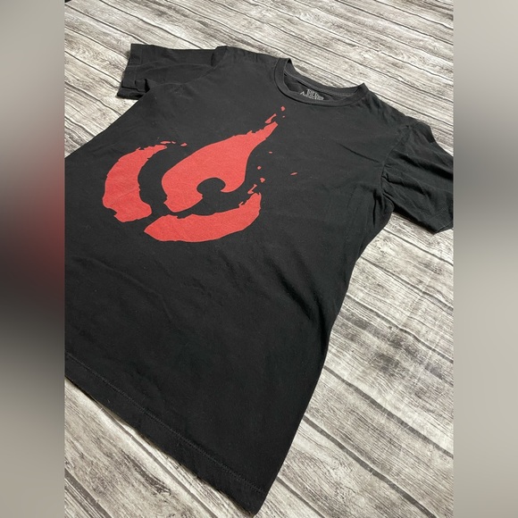 Mens Medium Avatar The Last Airbender Fire Nation shirt good used condition - Picture 2 of 5